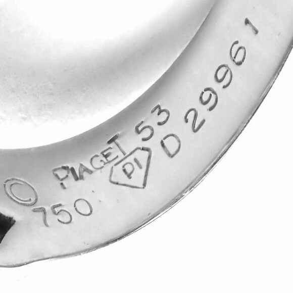 Authentic! Piaget Magic Reflection 18k White Gold Diamond Flexible Ring - Picture 7 of 7